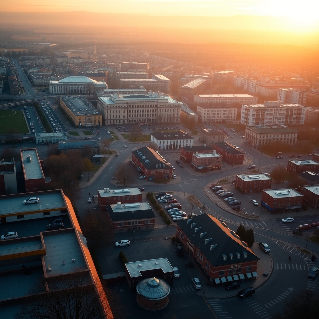 the European Union seen from above